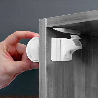 Kindersicherer Schrankverschluss mit Magnet (4er-Set)