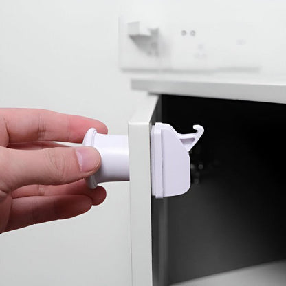 Kindersicherer Schrankverschluss mit Magnet (4er-Set)