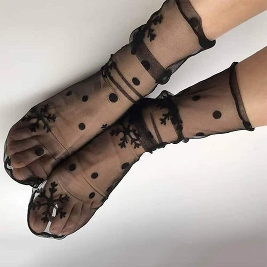 Socken im Seidenlook (3 Stk.)