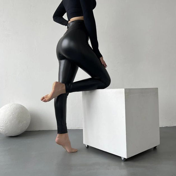 Figurformende High-Waist-Leggings