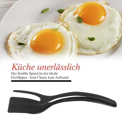 Multifunktionale Küchenzange mit Spatel-Funktion