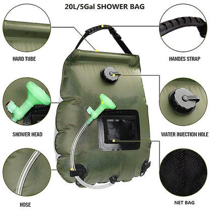 Mobile Outdoor-Dusche