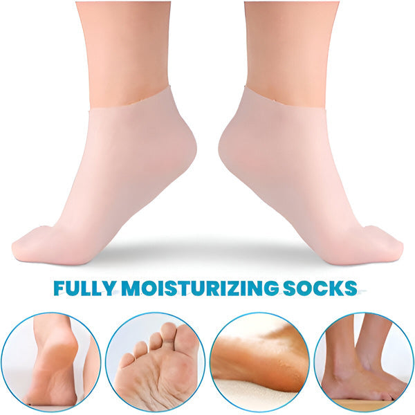 Hydratisierende Socken mit Pflegeeffekt