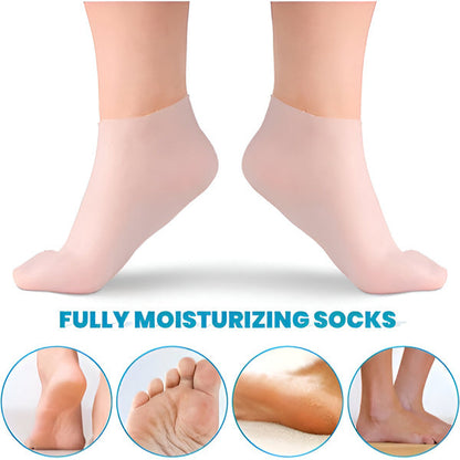 Hydratisierende Socken mit Pflegeeffekt
