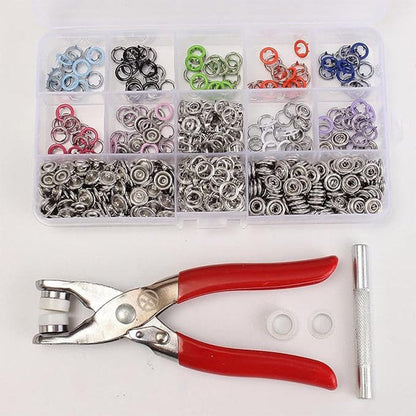 Professionelles Druckknopf-Werkzeugset