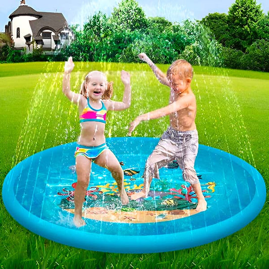 Wasserspielmatte mit Sprinklerfunktion