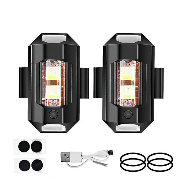 Kabellose LED-Blinklichter (2 Stk.)