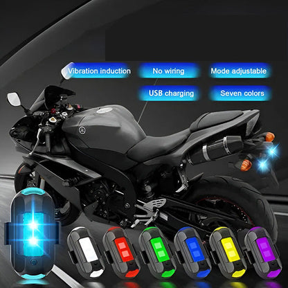 Kabellose LED-Blinklichter (2 Stk.)