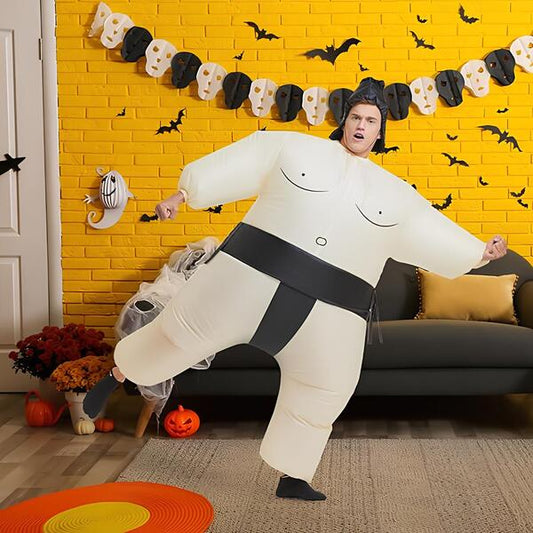 Aufblasbares XXL Sumo Kostüm