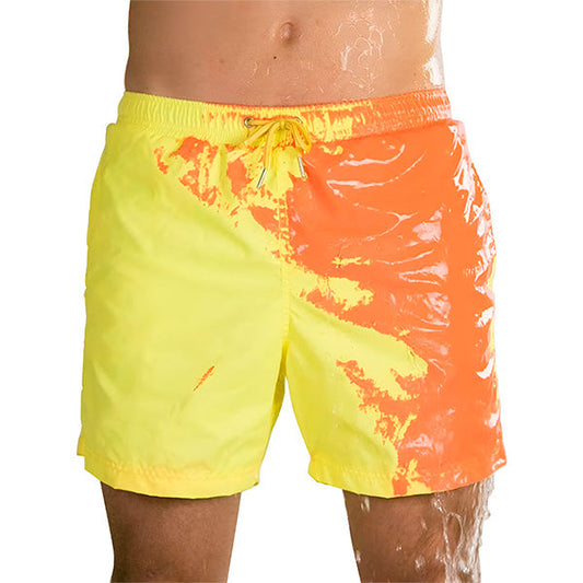 Badehose mit Farbwechseleffekt