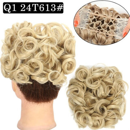 Dutt-Haarteil für elegante Hochsteckfrisuren