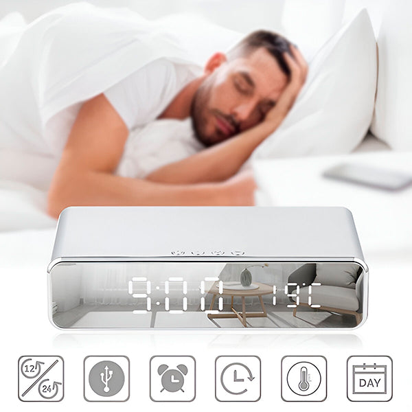 Praktisches 3-in-1 Ladegerät mit Display für Zeit & Temperatur