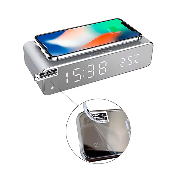 Praktisches 3-in-1 Ladegerät mit Display für Zeit & Temperatur