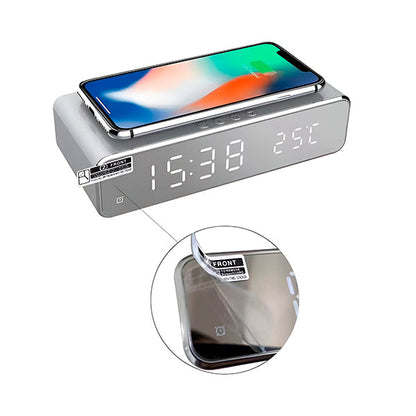 Praktisches 3-in-1 Ladegerät mit Display für Zeit & Temperatur