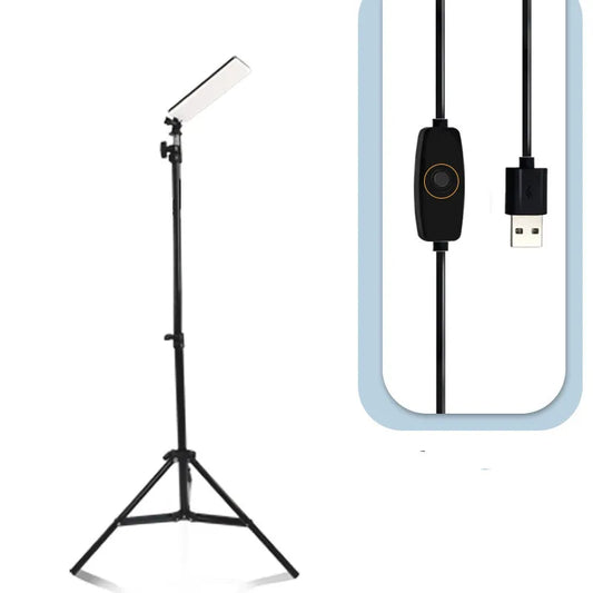Tragbare Camping-Stehlampe für Outdoor & Garten
