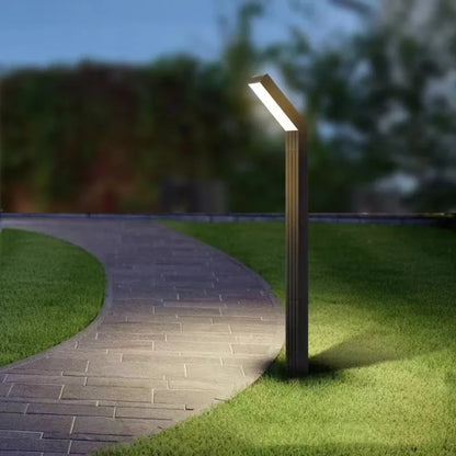 Moderne LED-Solarleuchte für Rasen & Gartenwege