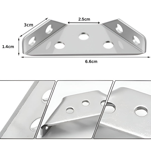 Praktisches Eckverbindungs-Set (10 Stk.)