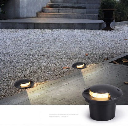 Begehbare LED-Einbauleuchte für Garten & Terrasse