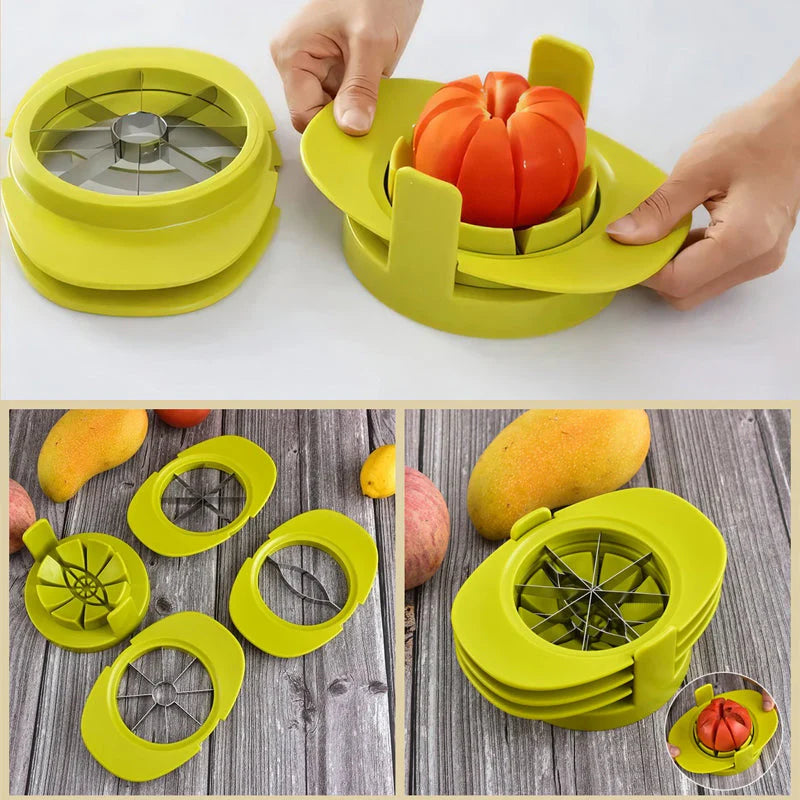 2-in-1 Obstschneider und Entkerner