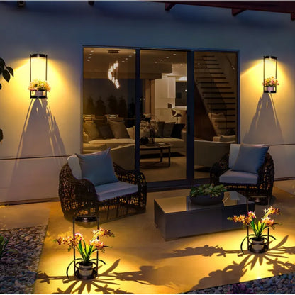 Praktische Pflanzenleuchte für Außenbereiche