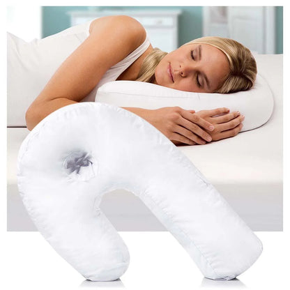 Ergonomisches Seitenschläfer-Kissen in U-Form