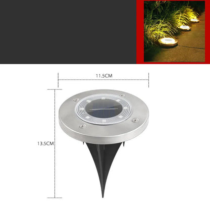 Solar-Bodenstrahler für den Garten