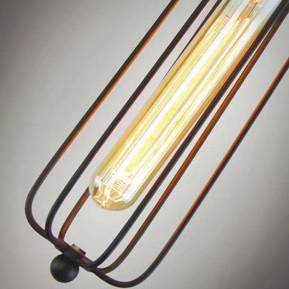 Nordische Retro-Industrie Deckenleuchte