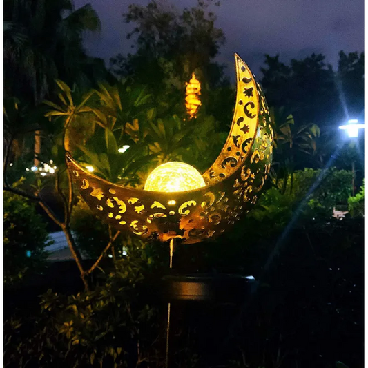 Metall-LED-Lampe für den Garten