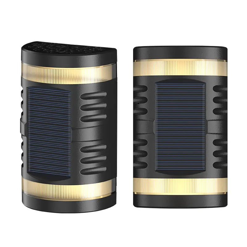 Praktische wasserdichte Solar-Wandleuchte für Garten & Außenbereich