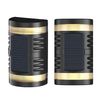 Praktische wasserdichte Solar-Wandleuchte für Garten & Außenbereich