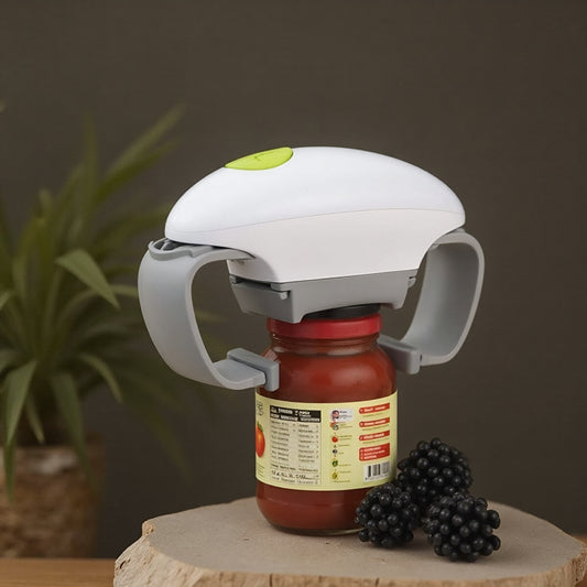Deckelöffner mit Automatik für Gläser jeder Größe