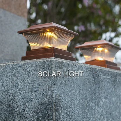 Dekorativer Solar-Laternenkopf