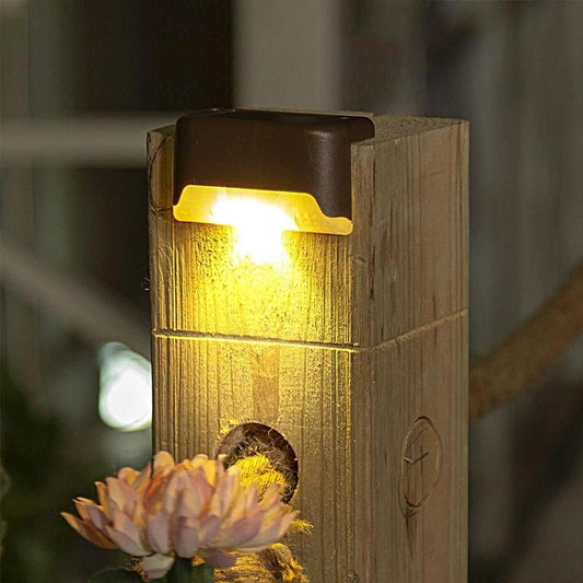 Solar-LED-Gartenleuchte mit Bewegungsmelder (4 Stk.)