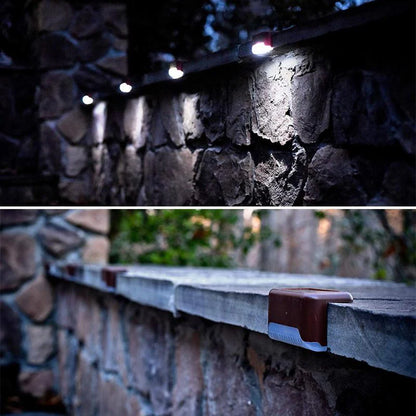 Solar-LED-Gartenleuchte mit Bewegungsmelder (4 Stk.)