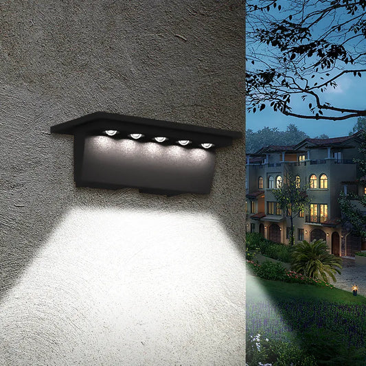 Modernes Licht für sichere Wege bei Nacht