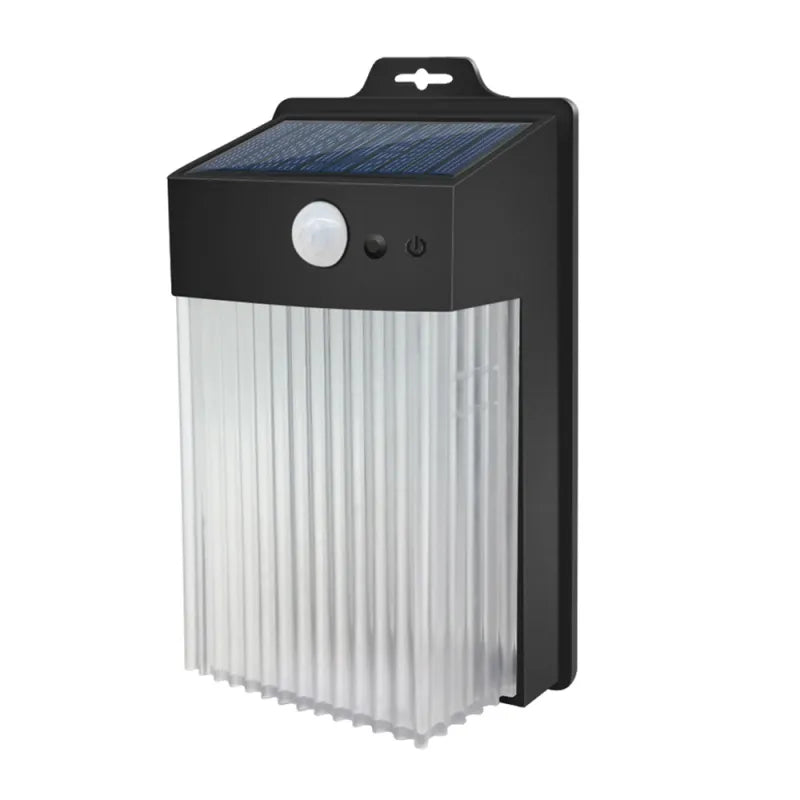 Intelligente Solar-Wandlampe mit Bewegungssensor