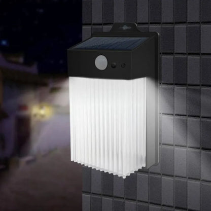 Intelligente Solar-Wandlampe mit Bewegungssensor