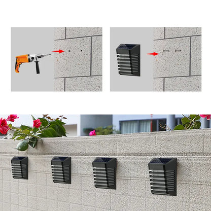 Solar Wandleuchte für stimmungsvolle Gartenbeleuchtung