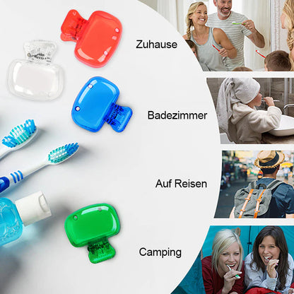 Hygienische Zahnbürstenbox für Reisen